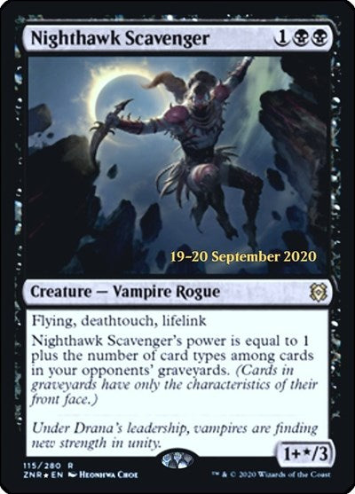 Nighthawk Scavenger (Promos: Prerelease Cards) Light Play Foil