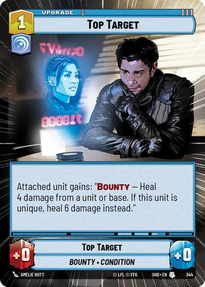Top Target (Hyperspace) (Shadows of the Galaxy) Near Mint