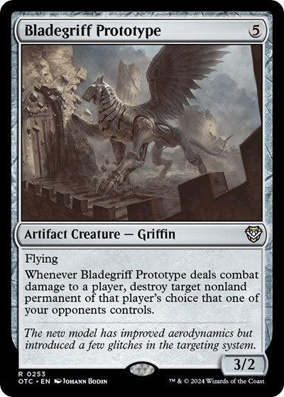 Bladegriff Prototype (Commander: Outlaws of Thunder Junction) Light Play