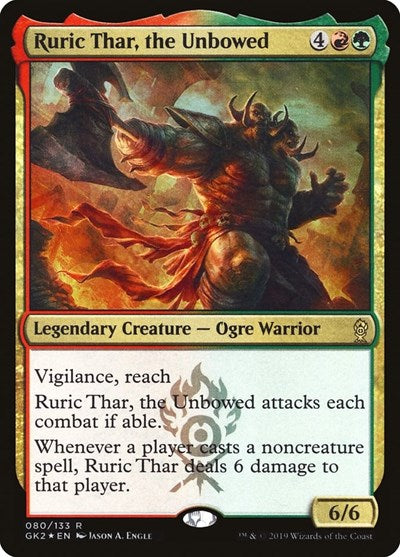 Ruric Thar, the Unbowed (Ravnica Allegiance: Guild Kits) Near Mint Foil