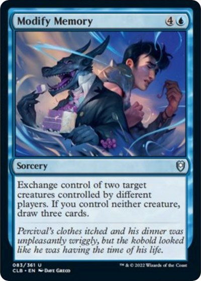 Modify Memory (Commander Legends: Battle for Baldur's Gate) Light Play Foil