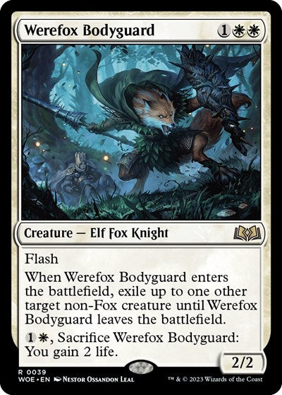 Werefox Bodyguard (Wilds of Eldraine) Medium Play