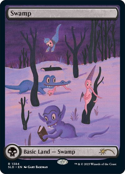 Swamp (1384) (Secret Lair) Near Mint