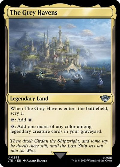 The Grey Havens (Universes Beyond: The Lord of the Rings: Tales of Middle-earth) Damaged / Poor