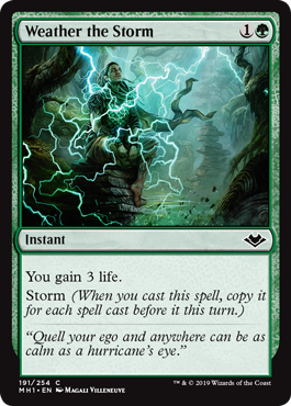 Weather the Storm (Modern Horizons) Light Play Foil