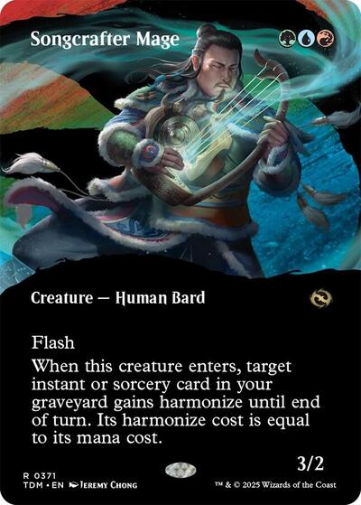 Songcrafter Mage (Borderless) (Tarkir: Dragonstorm) Near Mint