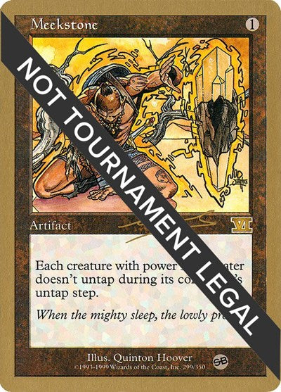 Meekstone - 2000 Nicolas Labarre (6ED) (SB) (World Championship Decks) Light Play