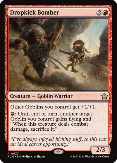 Dropkick Bomber (Foundations) Light Play