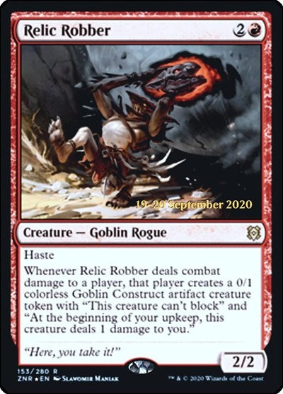 Relic Robber (Promos: Prerelease Cards) Light Play Foil