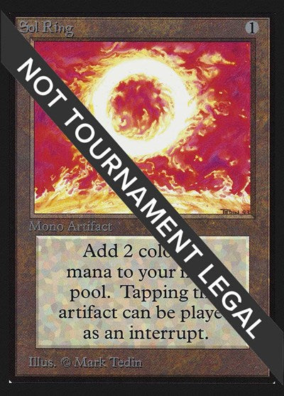 Sol Ring (IE) (International Edition) Damaged / Poor