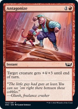Antagonize (Streets of New Capenna) Medium Play Foil