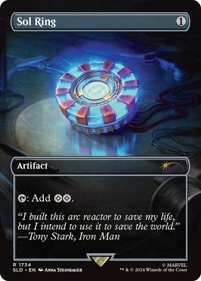 Sol Ring (1734) (Rainbow Foil) (Secret Lair) Light Play Foil