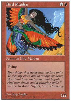 Bird Maiden (5th Edition) Light Play