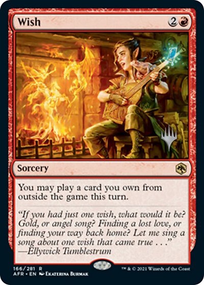 Wish (Promo Pack: Adventures in the Forgotten Realms) Near Mint