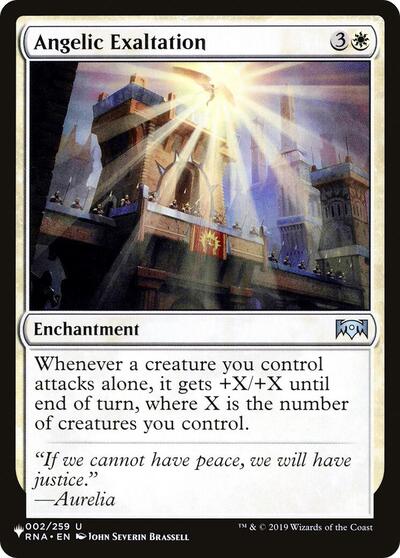 Angelic Exaltation (The List) Near Mint