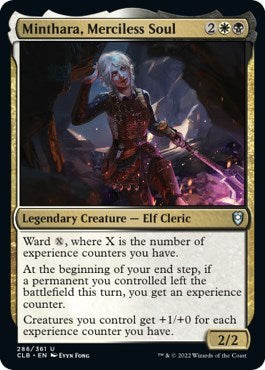 Minthara, Merciless Soul (Commander Legends: Battle for Baldur's Gate) Light Play Foil