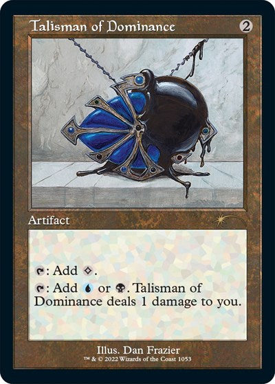 Talisman of Dominance (Retro Frame) (Secret Lair) Near Mint