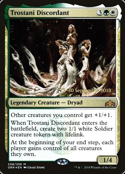Trostani Discordant (Promos: Prerelease Cards) Near Mint Foil