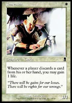 Confessor (Odyssey) Medium Play Foil