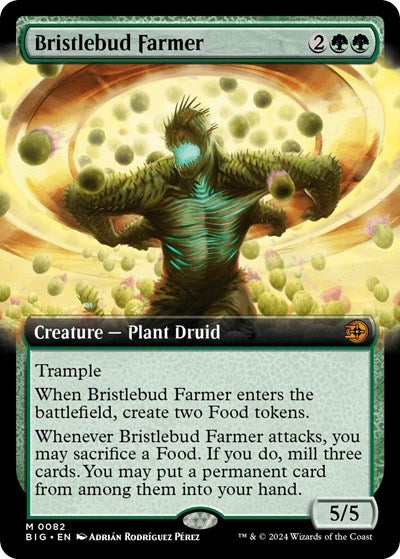 Bristlebud Farmer (Extended Art) (Outlaws of Thunder Junction: The Big Score) Near Mint Foil