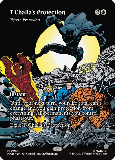 T Challa s Protection   Teferi s Protection  Borderless|0|0|0.00