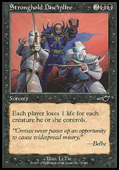 Stronghold Discipline (Nemesis) Medium Play
