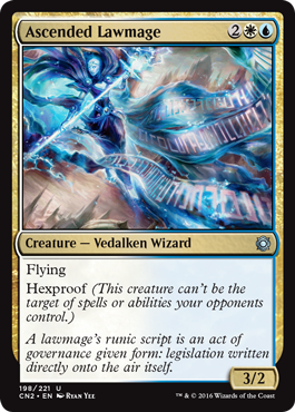 Ascended Lawmage (Conspiracy: Take the Crown) Near Mint Foil