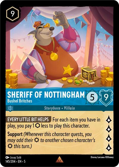 Sheriff of Nottingham - Bushel Britches (Shimmering Skies) Near Mint