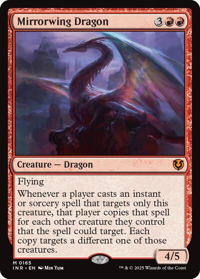 Mirrorwing Dragon (Innistrad Remastered) Light Play Foil