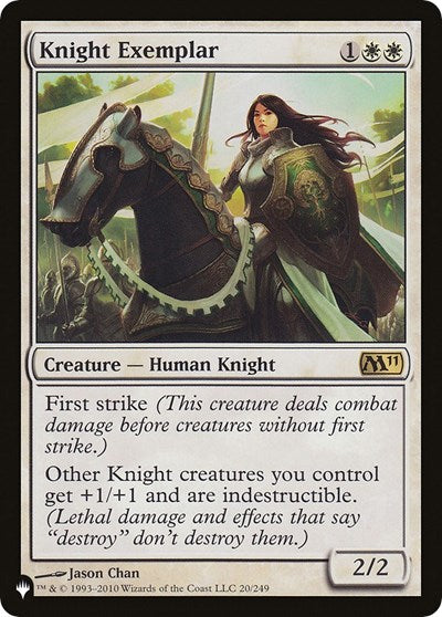 Knight Exemplar (The List) Near Mint