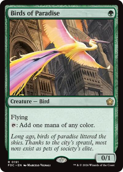 Birds of Paradise|10|0|0.00