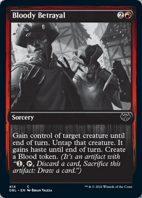Bloody Betrayal (Innistrad: Double Feature) Light Play Foil