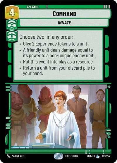 Command (Spark of Rebellion) Near Mint Foil