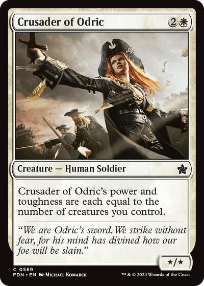 Crusader of Odric (Foundations) Light Play