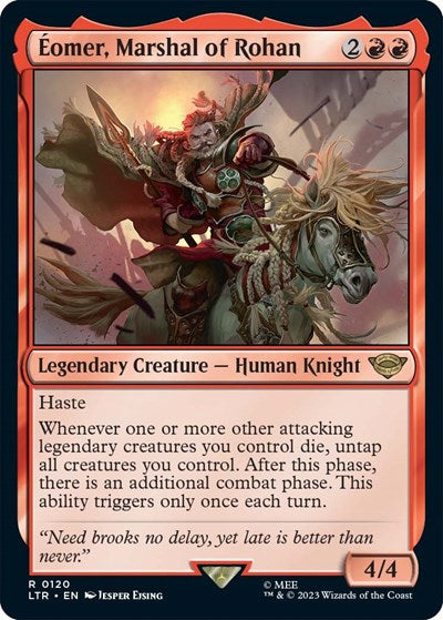 Eomer, Marshal of Rohan (Universes Beyond: The Lord of the Rings: Tales of Middle-earth) Near Mint Foil
