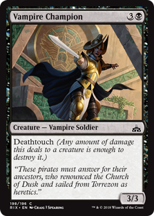 Vampire Champion (Rivals of Ixalan) Near Mint