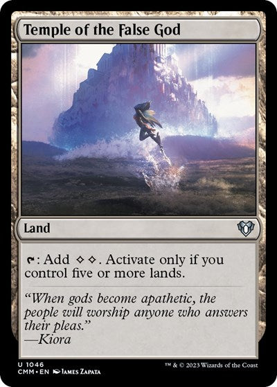 Temple of the False God (Commander Masters) Light Play