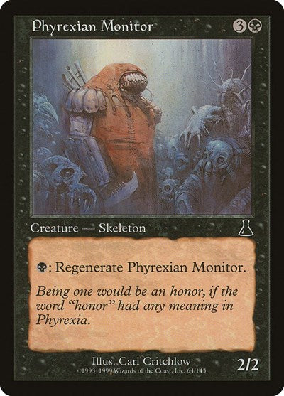 Phyrexian Monitor (Urza's Destiny) Medium Play