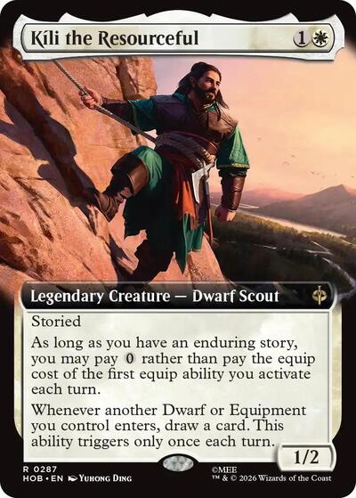 Kili the Resourceful  Extended Art|1|0|0.00