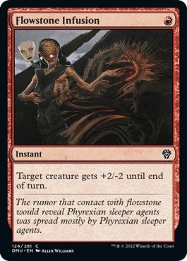 Flowstone Infusion (Dominaria United) Light Play Foil
