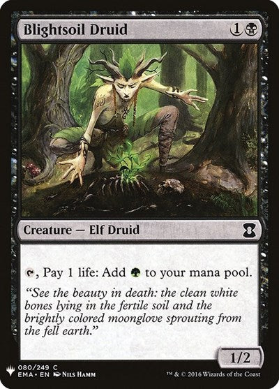 Blightsoil Druid (Mystery Booster) Near Mint