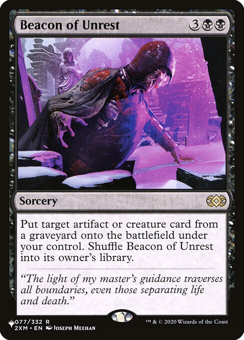 Beacon of Unrest (The List) Light Play