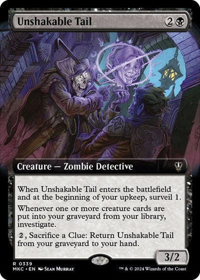 Unshakable Tail (Extended Art) (Commander: Murders at Karlov Manor) Near Mint