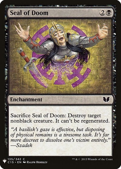 Seal of Doom (Mystery Booster) Near Mint