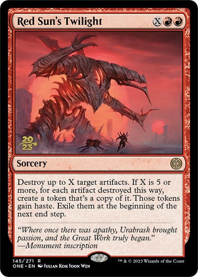 Red Sun's Twilight (Promos: Prerelease Cards) Near Mint Foil