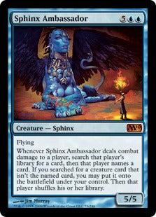 Sphinx Ambassador (Magic 2010 Core Set) Medium Play