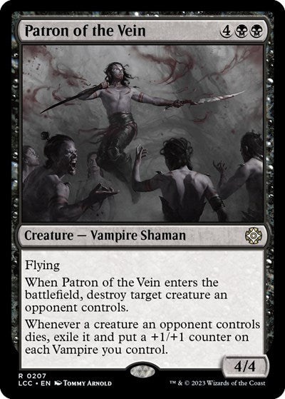 Patron of the Vein (Commander: The Lost Caverns of Ixalan) Light Play