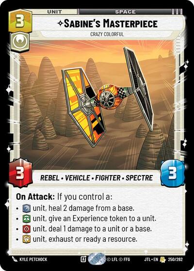 Sabine's Masterpiece Crazy Colorful (Jump to Lightspeed) Near Mint