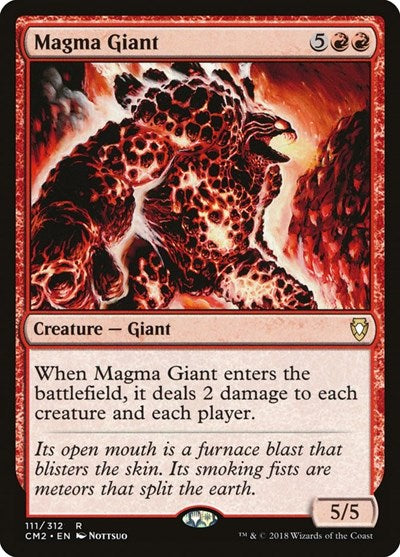Magma Giant (Commander Anthology Volume II) Light Play
