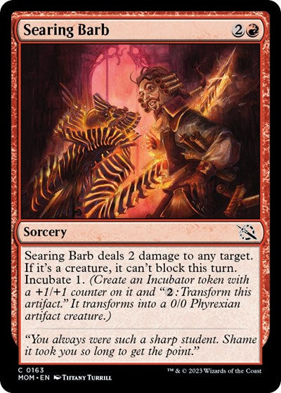 Searing Barb (March of the Machine) Near Mint